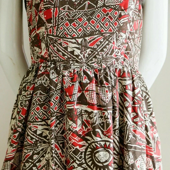 Oscar by Oscar de la Renta Geometric Print Dress - Picture 7 of 12